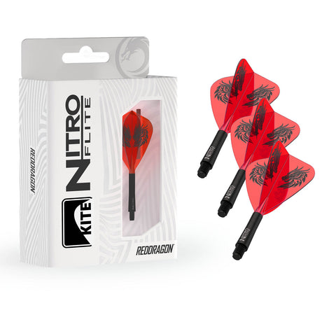 Red Dragon Jonny Clayton Nitro Flite Kite Integrated Flights & Shafts - view 2