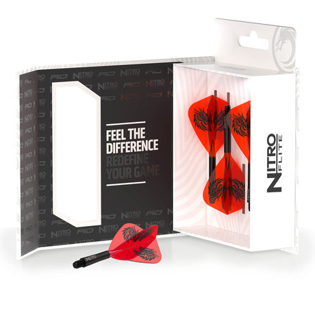 Red Dragon Jonny Clayton Nitro Flite Kite Integrated Flights & Shafts - view 4