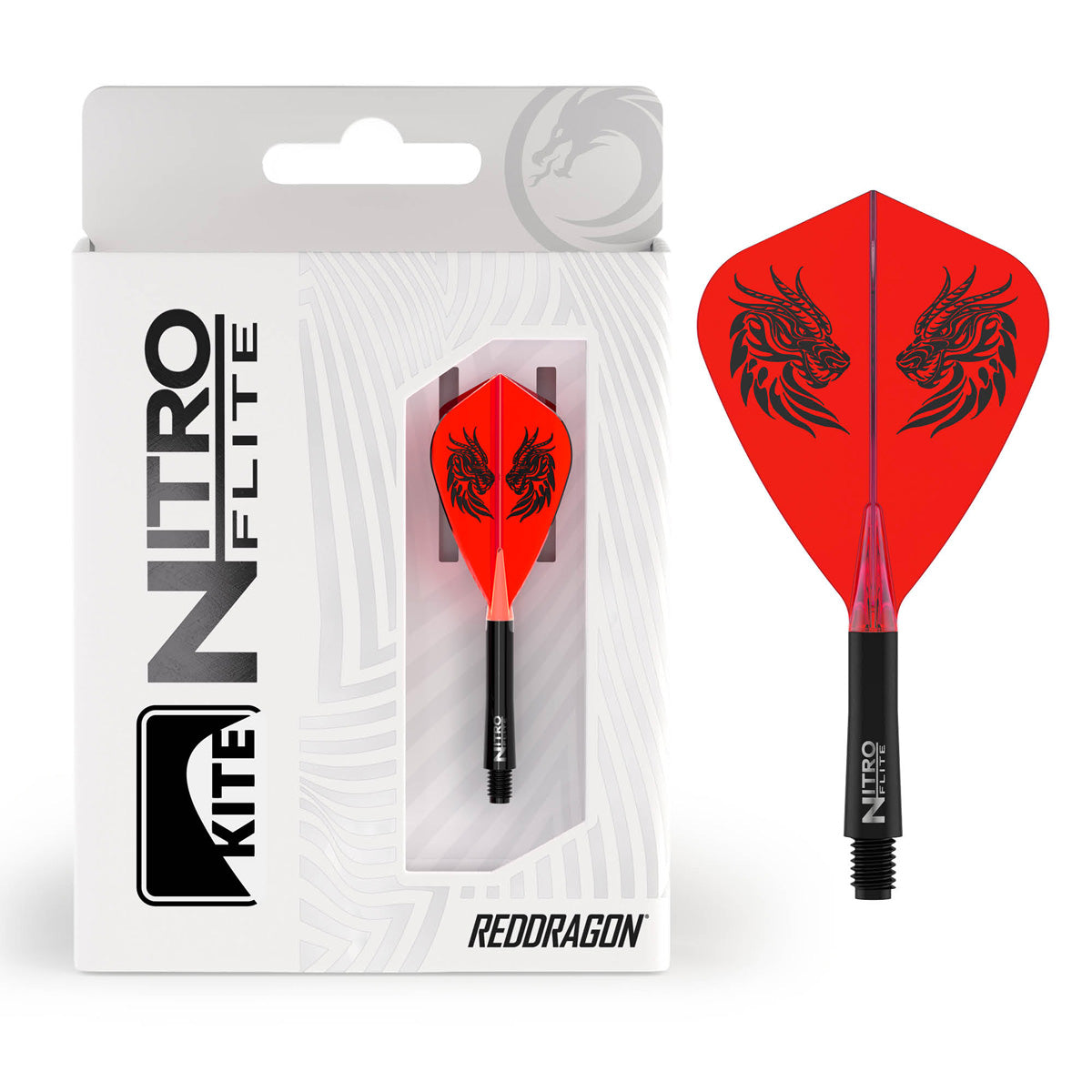 Red Dragon Jonny Clayton Nitro Flite Kite Integrated Flights & Shafts - view 5