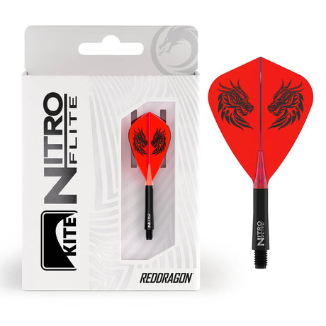 Red Dragon Jonny Clayton Nitro Flite Kite Integrated Flights & Shafts - view 5
