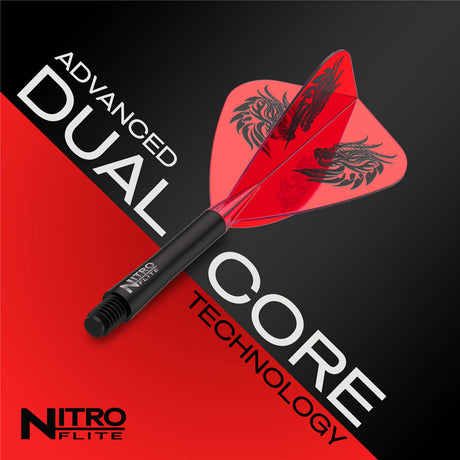 Red Dragon Jonny Clayton Nitro Flite Kite Integrated Flights & Shafts - view 7
