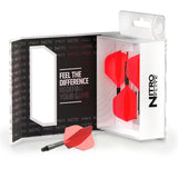 Red Dragon Nitro Flite Integrated Flight & Shaft Red & Black No2