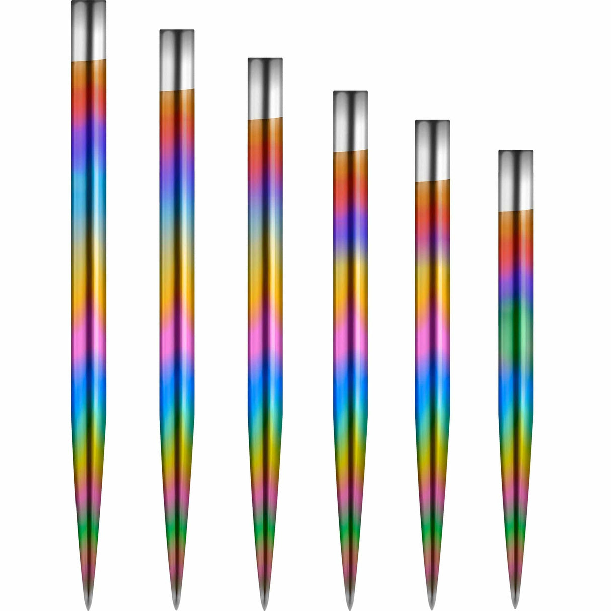 *Mission Glide Dart Points - Spare Points - Plain - Rainbow