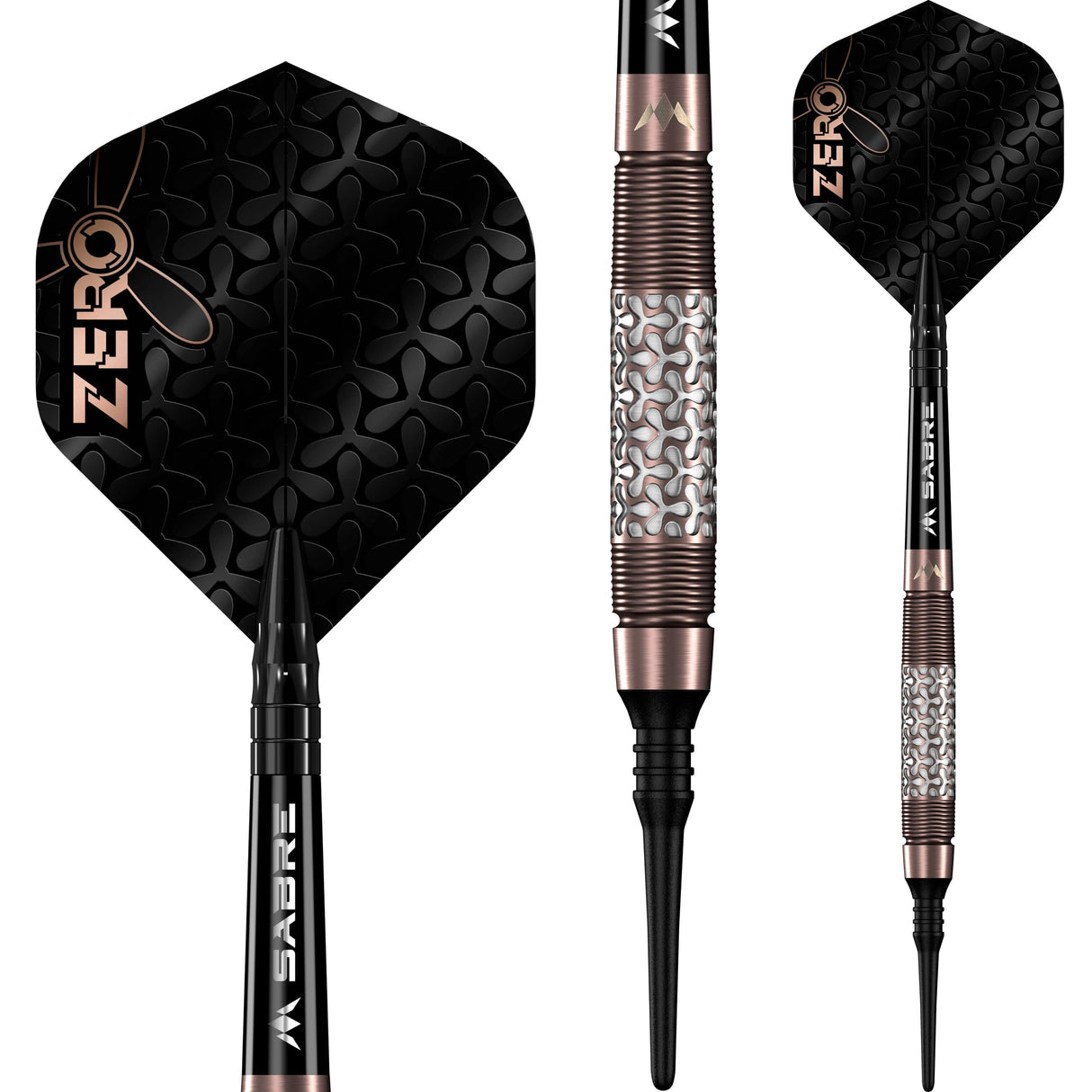 Mission Zero Darts - Soft Tip - 97.5% Tungsten - Bronze PVD - view 2