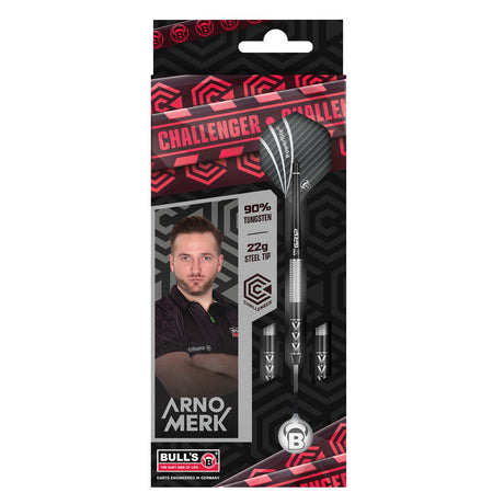 Bulls DE Arno Merk Challenger 90% Tungsten Steel Tip Darts - view 3
