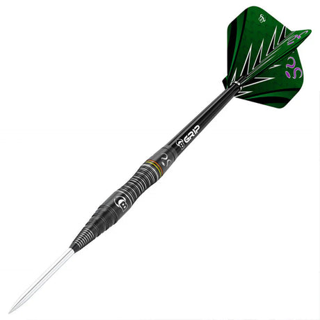 Brian Raman Black Titanium 90% Tungsten Steel Tip Darts by Bulls - view 2