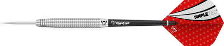 BULL'S Dot D7 Darts - Steel Tip - 90% Tungsten - Straight Shark - The Darts Shop