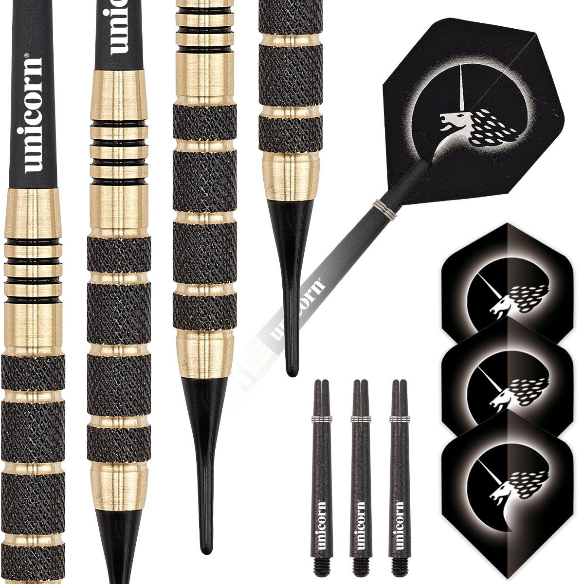 Unicorn Core Plus Brass Soft Tip Darts - view 3