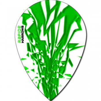 Harrows Rapide Pear Dart Flights - The Darts Shop