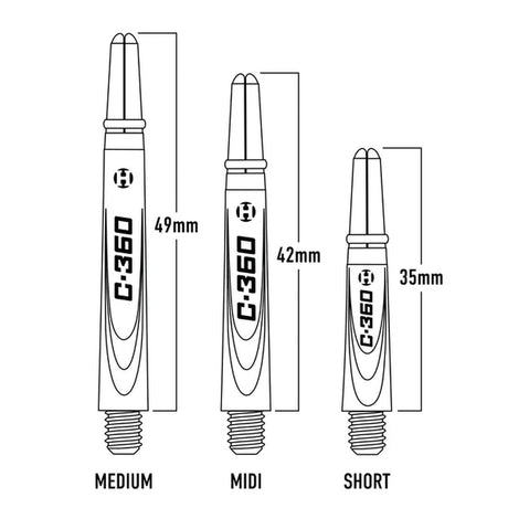 Carbon 360 Dart Stems by Harrows - view 9