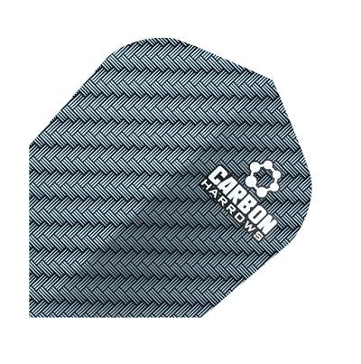 Harrows Carbon Blue Dart Flights Extra Strong