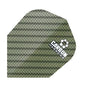 Harrows Carbon Green Dart Flights Extra Strong