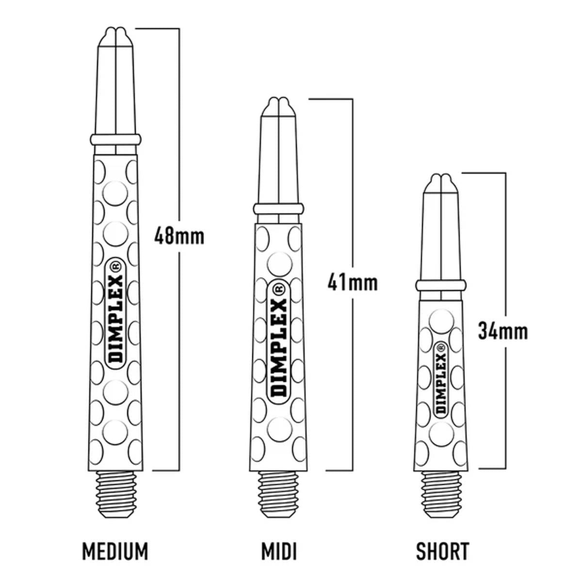 Harrows Dimplex Dart Stems / Shafts - view 12