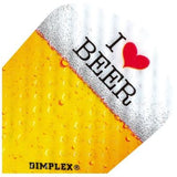 Harrows Dimplex I Love Beer Dart Flights