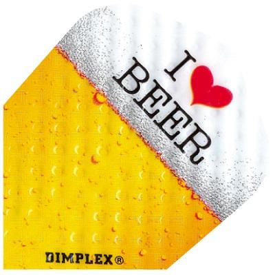 Harrows Dimplex I Love Beer Dart Flights