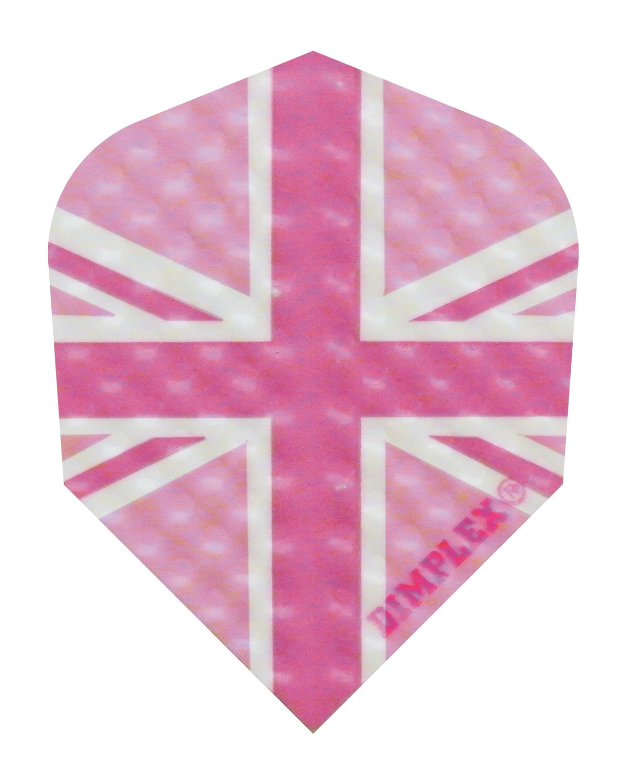 Harrows Dimplex Pink Union Jack Dart Flights
