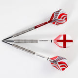 Harrows England Quick Point 90% Tungsten Steel Tip Darts - view 6