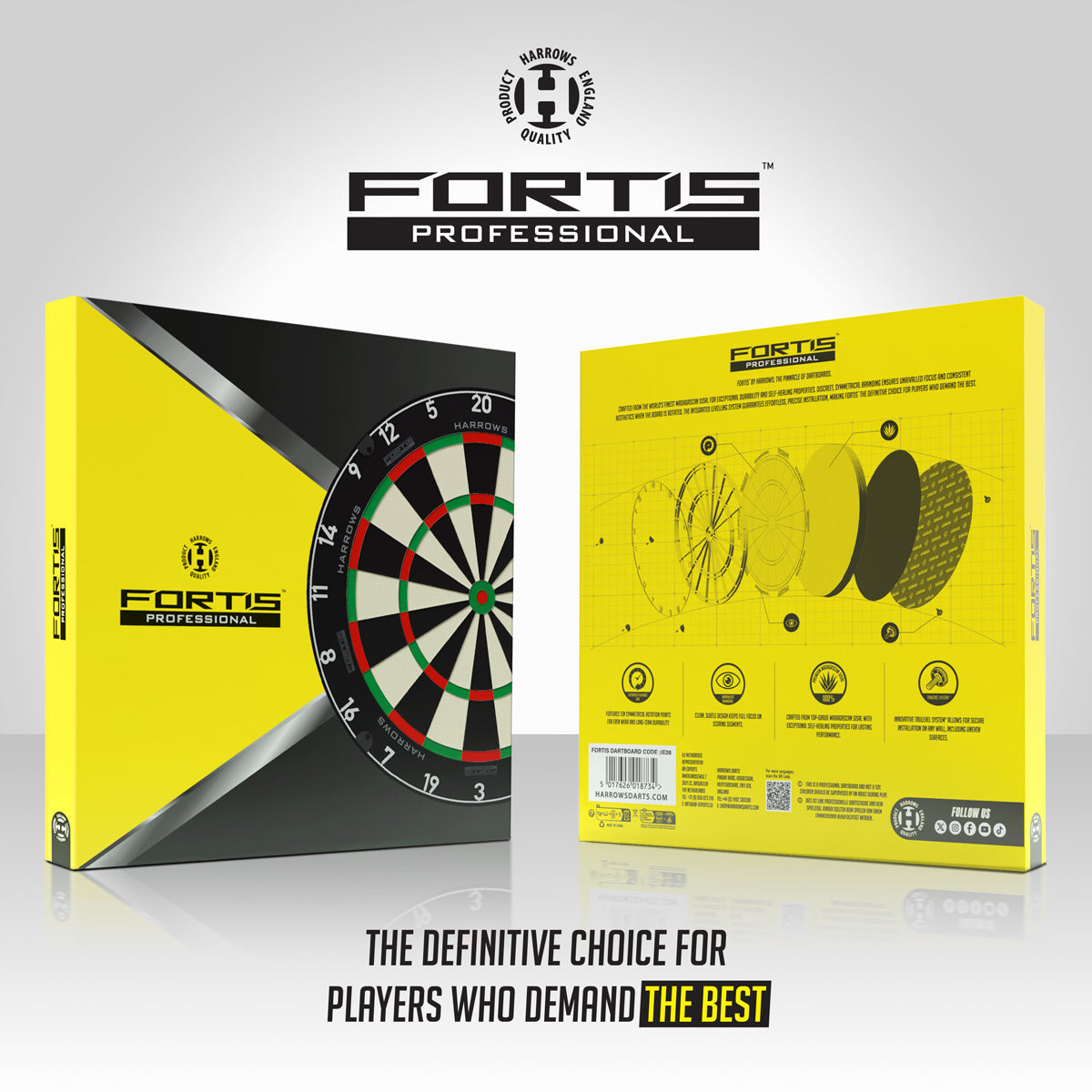Harrows Fortis Dartboard - view 8