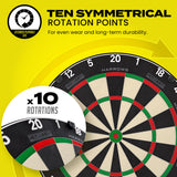 Harrows Fortis Dartboard - view 2