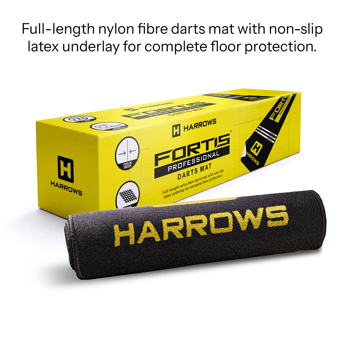 Harrows Fortis Yellow Dart Mat