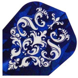 Harrows Hologram Blue Symmetry Dart Flights
