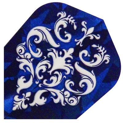 Harrows Hologram Blue Symmetry Dart Flights