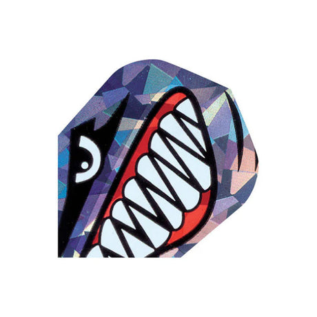 Harrows Hologram Shark Teeth Dart Flights