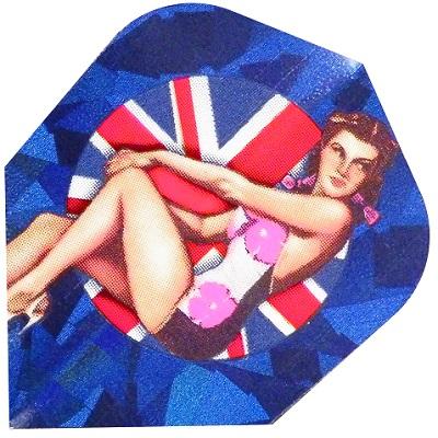 Harrows Hologram Swimsuit Model Dart Flights