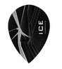 ICE Recut Clear Pear Dart Flights By Harrows