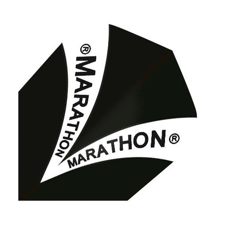 Harrows Marathon Black Dart Flights