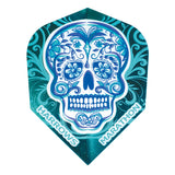 Marathon Candy Skull No6 Dart Flights by Harrows
