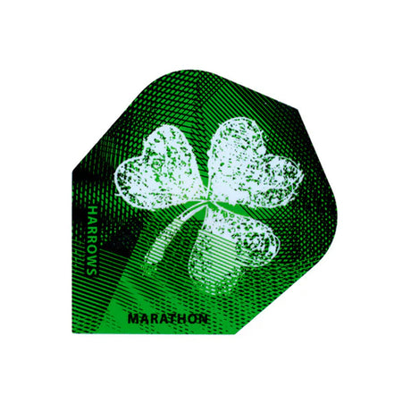 Harrows Marathon Shamrock on Green Dart Flights