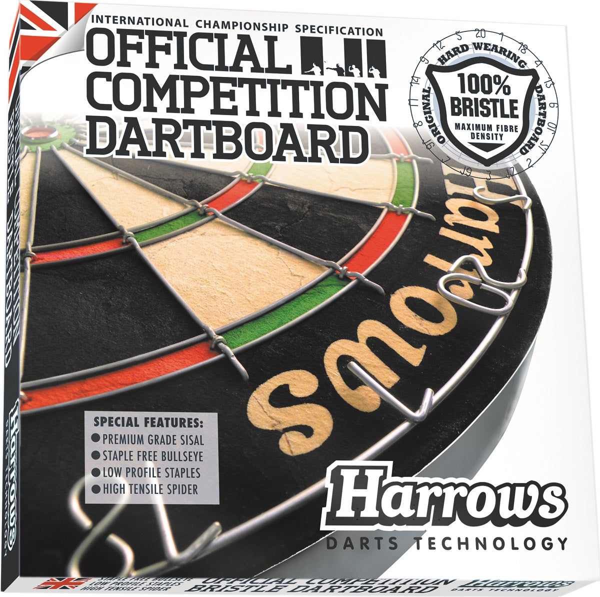 Harrows Official Competition Dartboard - view 2