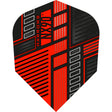 Prime NX90 No6 Standard Red Dart Flights by Harrows