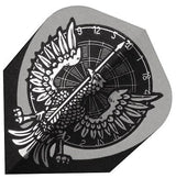 Harrows Quadro Dartboard with Bird Dart Flights