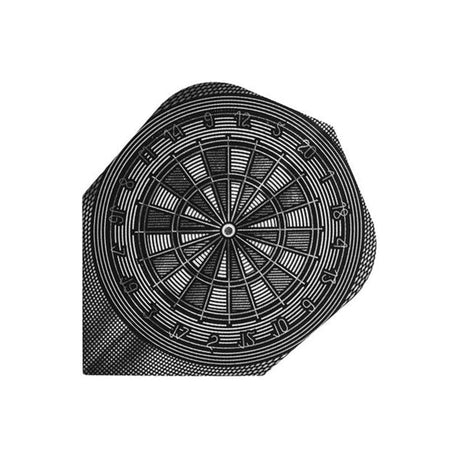 Harrows Quadro Grey Dartboard  Dart Flights