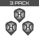 Harrows Retina-X Standard Dark Blue Dart Flights - view 2