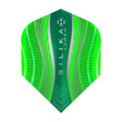 Silika Lumen No6 Standard Green Dart Flights by Harrows