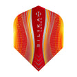 Silika Lumen No6 Standard Orange and Red Dart Flights by Harrows