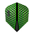Silika No6 Standard Green Dart Flights by Harrows