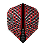 Silika No6 Standard Red Dart Flights by Harrows
