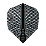 Silika No6 Standard Smokey Dart Flights by Harrows