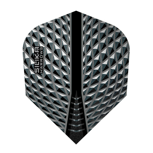 Silika No6 Standard Smokey Dart Flights by Harrows