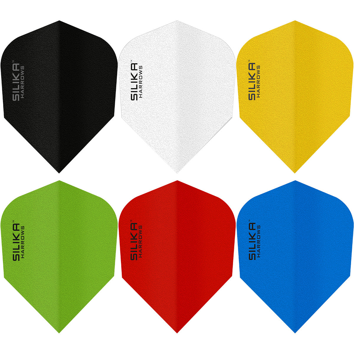 Silika Solid Standard No6 Dart Flights by Harrows