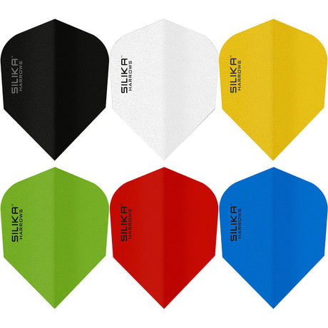 Silika Solid Standard No6 Dart Flights by Harrows