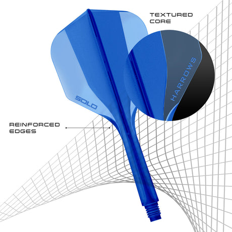 Harrows Solo No6 Integrated Flights & Shafts - view 10