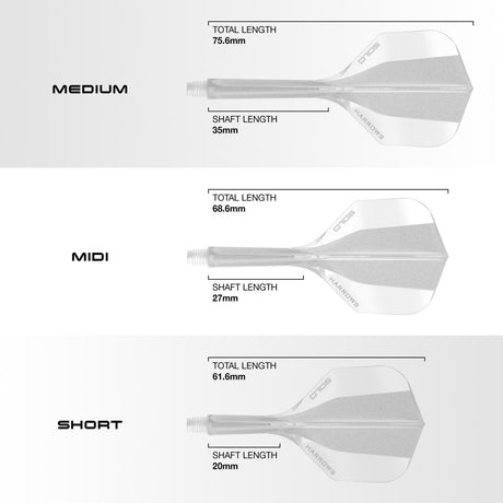 Harrows Solo No6 Integrated Flights & Shafts - view 13