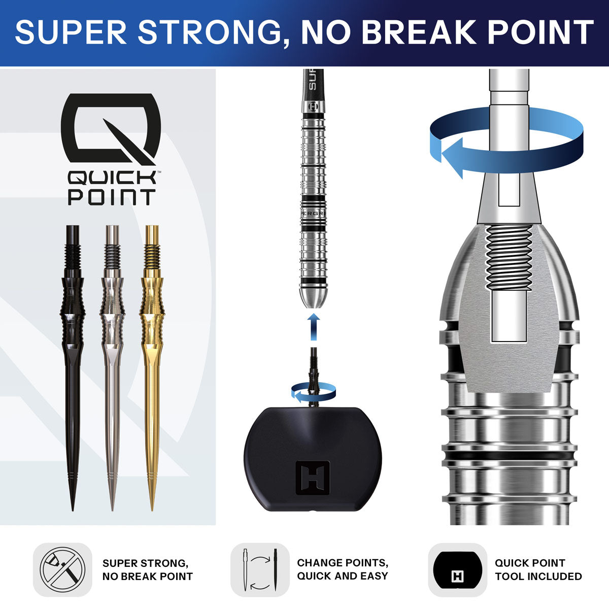 Harrows Apex Spire Quick Points