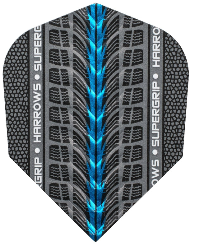 Harrows Supergrip Blue Dart Flights