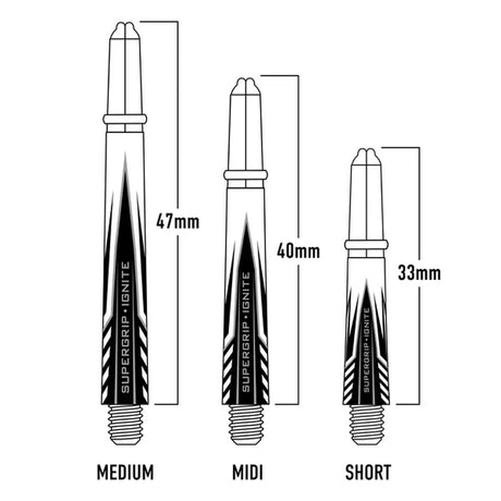 Harrows Supergrip Ignite Dart Stems / Shafts - view 9